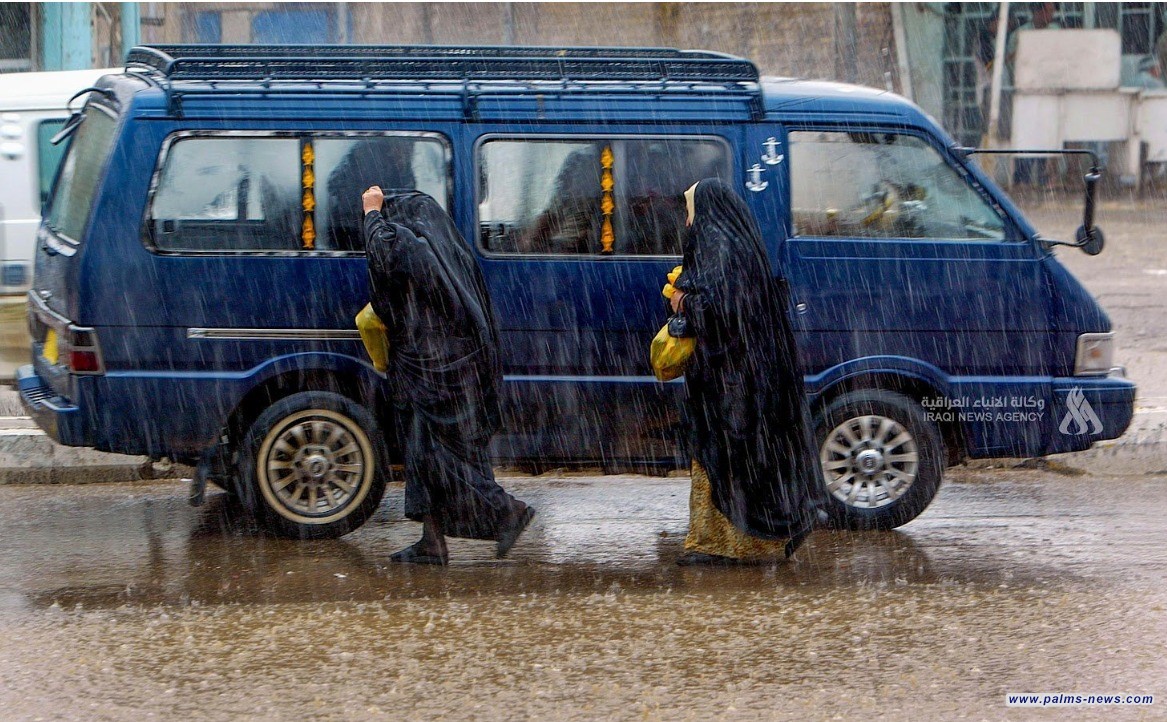 طقس العراق.. أمطار وارتفاع في درجات الحرارة